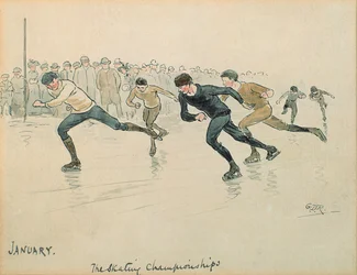 The Month of January: Ice-skating